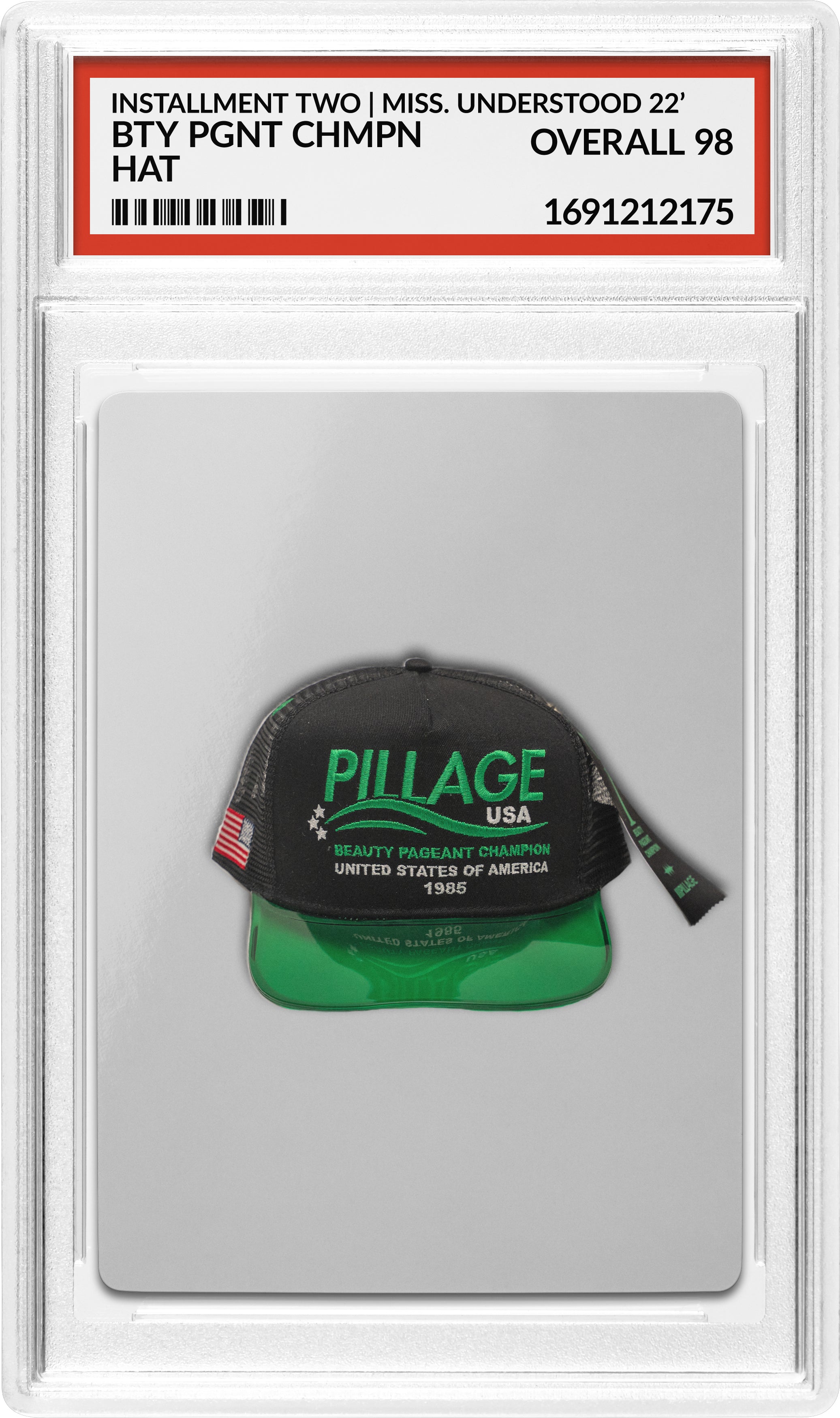 PILLAGE WORLDWIDE - BEAUTY PAGEANT CHAMPION HAT