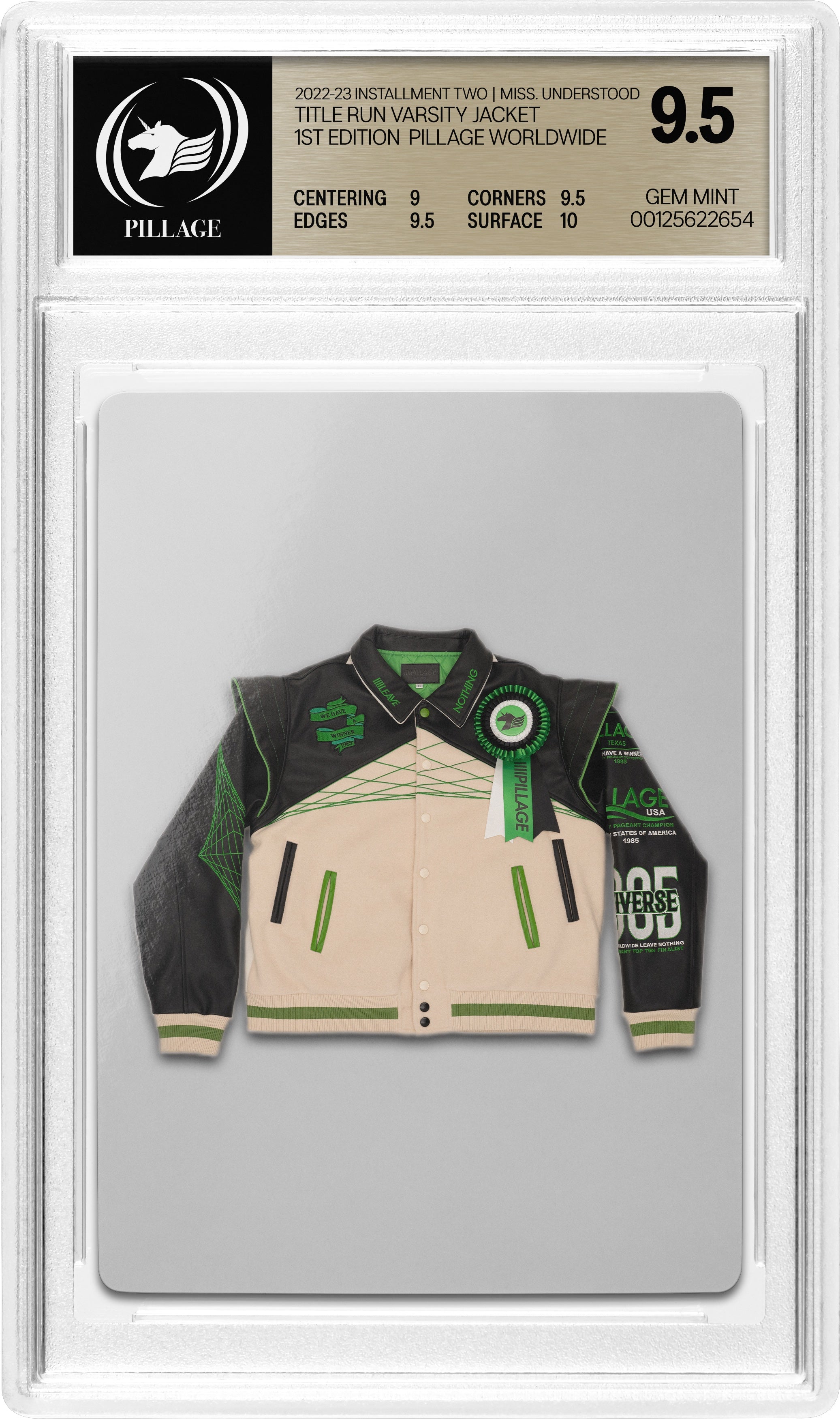 PILLAGE WORLDWIDE - TITLE RUN VARSITY JACKET